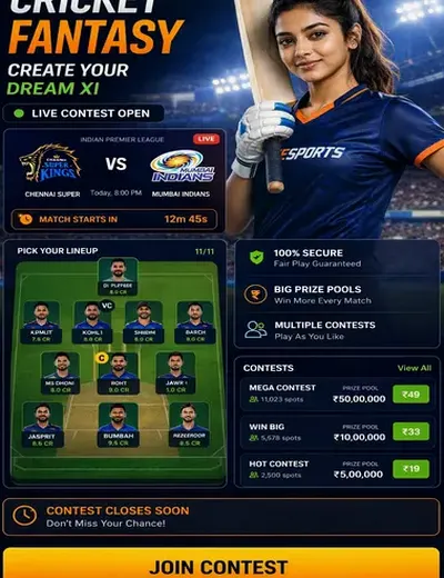 IN999 (in999) fantasy cricket & matchday visual 3